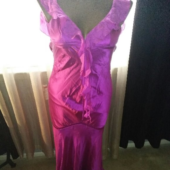 Sizzle In Hot Pink Floor Length Perfection - Picture 1 of 5